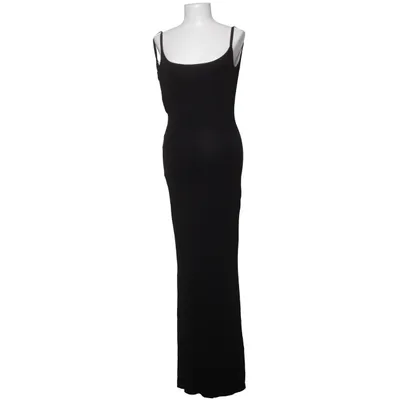 Maxi jurk (Zwart) van A-DSGN Elastaan, Viscose