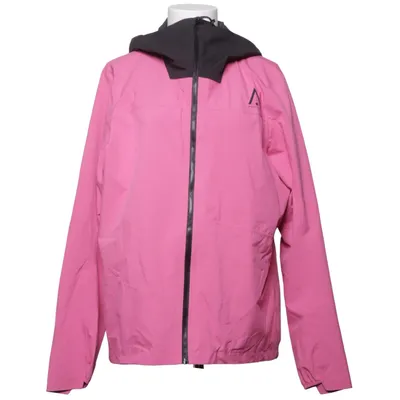 Rain jacket (Pink, Black) from Wearcolour Polyester