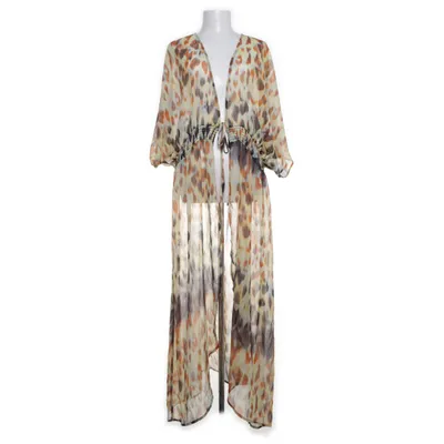 Strandkjole (Gul, Flerfarvet) fra Swim by Zizzi Polyester