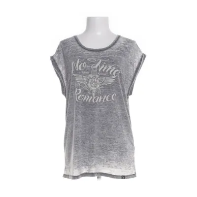 Top (Gray) from Queen Kerosin Cotton, Polyester