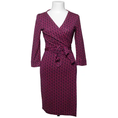 Wikkeljurk (Roze, Zwart) van Diane von Furstenberg Zijde
