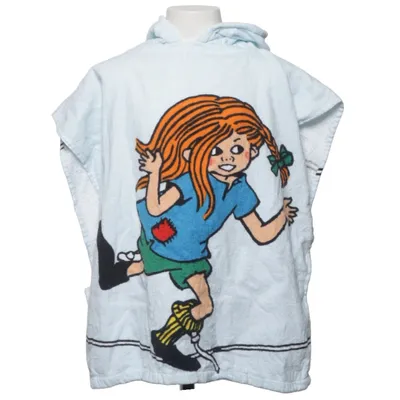 Cape de bain (Bleu, Multicolore) de Pippi Långstrump Coton