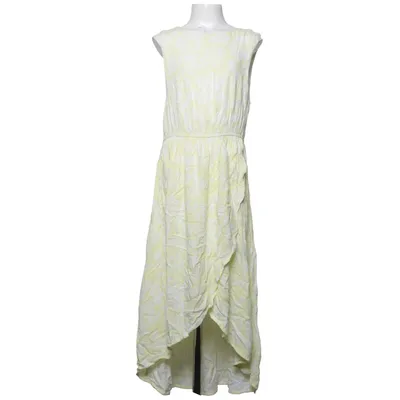 Jurk (Geel, Wit) van Cubus Viscose