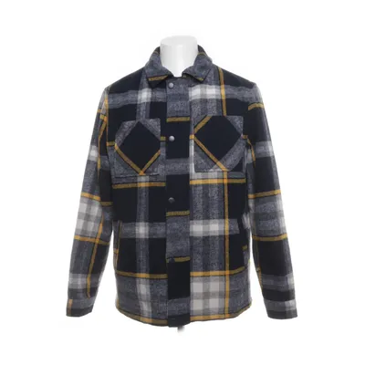 Overshirt (Black, Multicolored) from Clockhouse by C&A Polyester, Wool