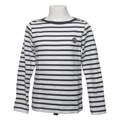 Long sleeve T-shirt (Blue, White) from Petit Bateau Cotton
