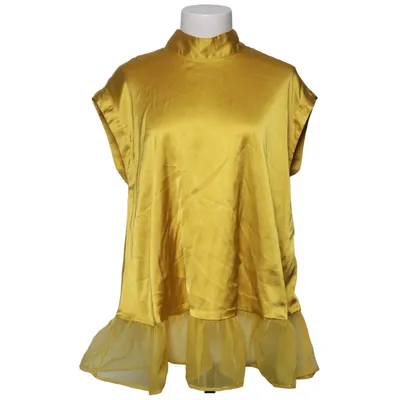 Peplumbluse (Gul) fra Maeve Polyester