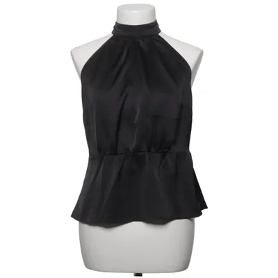 Halterneck top (Sort) fra Topshop Polyester