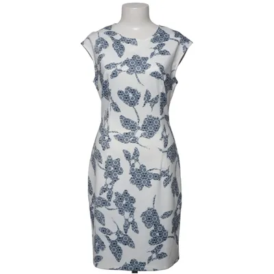 Jurk (Wit, Blauw) van L.B.C. Elastaan, Polyester