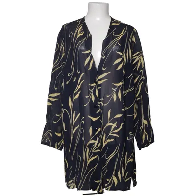 Blouse (Blue, Yellow) from Schmeinck Viscose