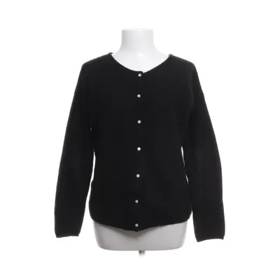 Cardigan (Black) from La Maille Sézane Alpaca wool, Mohair, Polyamide, Polyester