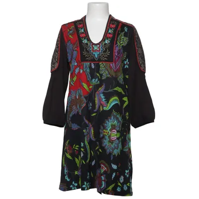 Dress (Black, Multicolored) from Derhy Elastane, Viscose