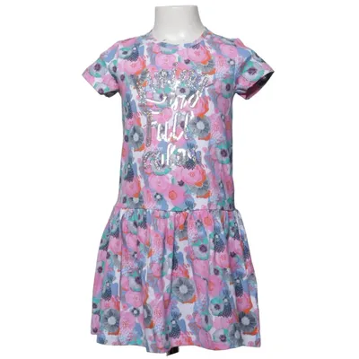Dress (Pink, Multicolored) from Coccodrillo Cotton, Elastane