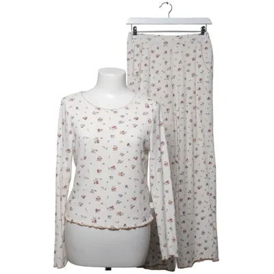 Pyjamasz (Hvid, Flerfarvet) fra Primark Cares Elastan, Polyester, Viscose