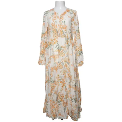 Maxi dress (White, Orange, Green) from Zara