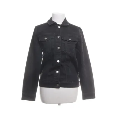 Spijkerjas (Zwart) van Perfect Jeans Gina Tricot Katoen, Elastaan