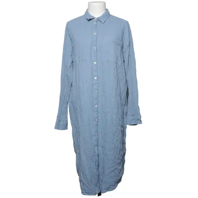 Shirt dress (Blue) from Promod Organic cotton