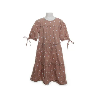 Klänning (Beige, Vit) från Influence Bomull