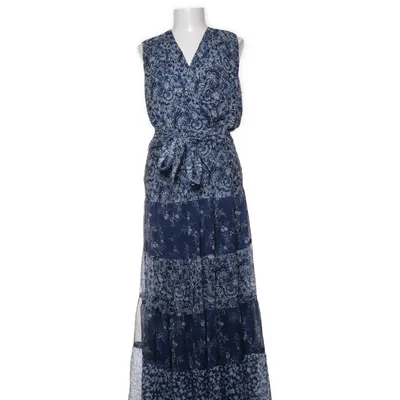 Långklänning (Blå, Vit, Flerfärgad) från Lauren Ralph Lauren Polyester