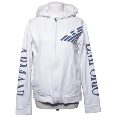 Huvtröja (Vit, Blå) från Armani Jeans