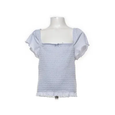 Crop top (Blå) fra Cubus Elastan, Genanvendt polyester