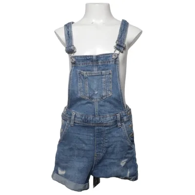 Hängselshorts (Blå) från &Denim by H&M Bomull, Elastan