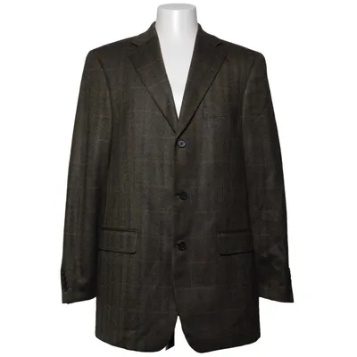 Blazer (Brown, Multicolored) from Mario Barutti Cashmere, Viscose, Wool