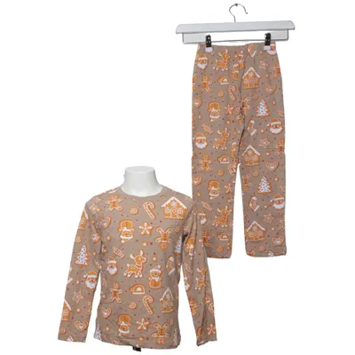 Pyjama (Bruin, Meerkleurig) van Contrast Katoen
