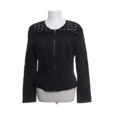 Jacket (Black, White) from Taifun Polyester