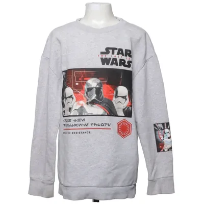 Sweatshirt (Grijs) van H&M Kids Polyester, Katoen