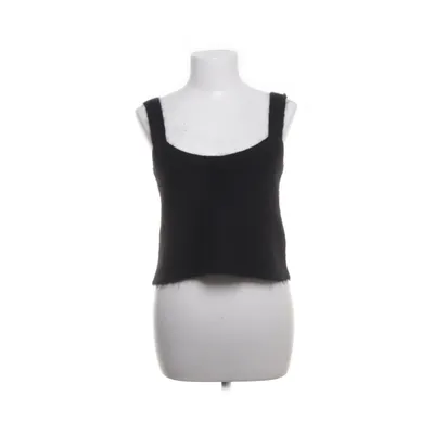 Crop top (Black) from Fine Copenhagen Alpaca wool, Nylon