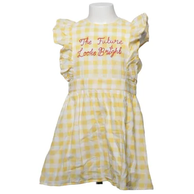 Kleid (Gelb, Weiß) von Mini Rodini