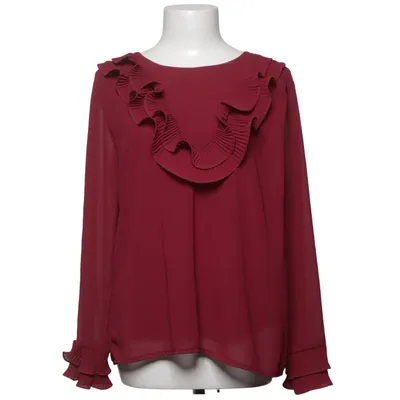Blouse (Red) from Free Style Elastane, Polyester