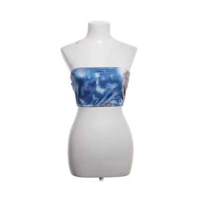 Tube Top (Blau, Mehrfarbig)