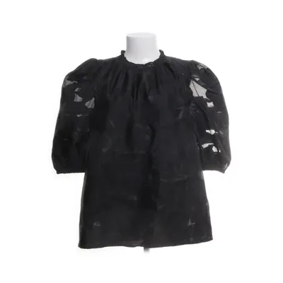 Blouse (Zwart) van Indiska Katoen, Metallvezel, Polyester