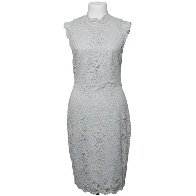 Robe de cocktail (Gris) de H&M Party Coton, Polyamide, Polyester, Viscose