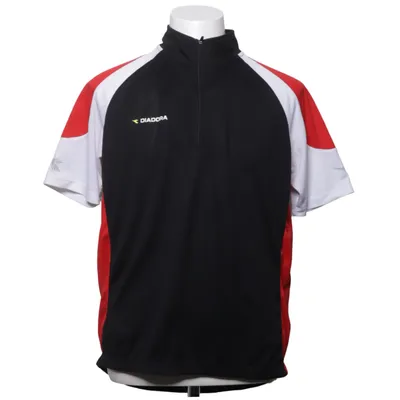 Maillot de vélo (Noir, Rouge, Blanc) de Diadora Polyester