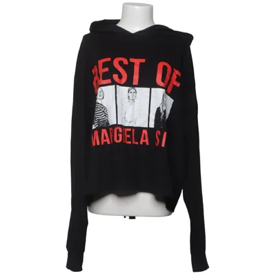 Hættetrøje (Sort, Rød) fra MM6 by Maison Margiela