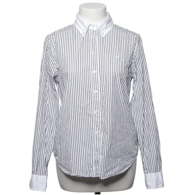 Shirt (Wit, Blauw) van GANT Katoen