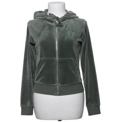 Huvtröja (Grön) från Juicy Couture Elastan, Polyester