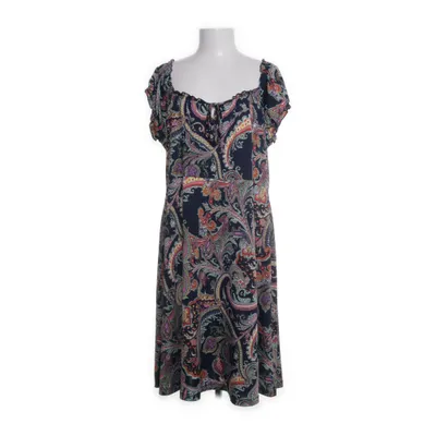 Klänning (Blå, Flerfärgad) från Happy Holly Elastan, Polyester