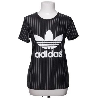 T-shirt (Zwart, Wit) van Ziranmei Katoen, Polyester