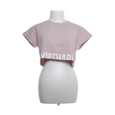 Crop top (Rosa) från Gymshark Bomull, Elastan