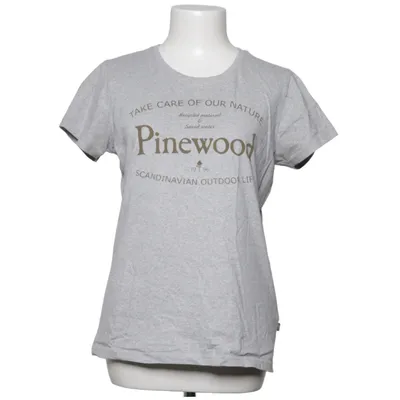 T-shirt (Grå) fra Pinewood Genanvendt bomuld, Genanvendt polyester