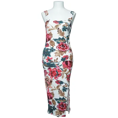 Dress (White, Pink, Green) Elastane, Polyester