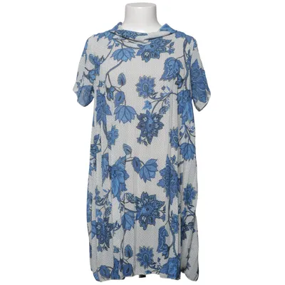 Kleid (Blau, Weiß) von Antonello Serio Elasthan, Polyester