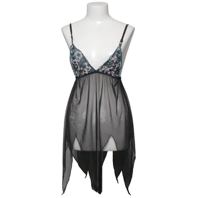 Negligé (Schwarz, Blau, Weiß) von Electric Lingerie Elasthan, Polyester