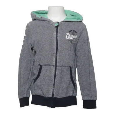 Capuchon sweater (Ls Sweat Card Wh Unb) van Name It Organisch katoen
