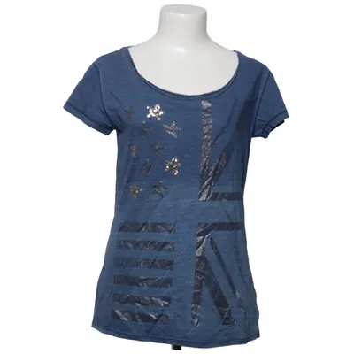 T-shirt (Blauw) van Tommy Hilfiger Denim Katoen
