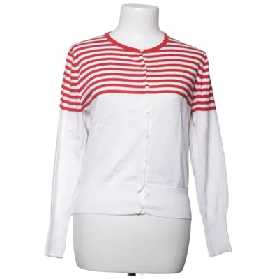 Cardigan (Rød, Hvid) fra Furla Kashmir, Bomuld