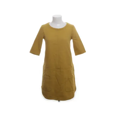Jurk (Geel) van Promod Katoen, Elastaan, Polyester, Viscose